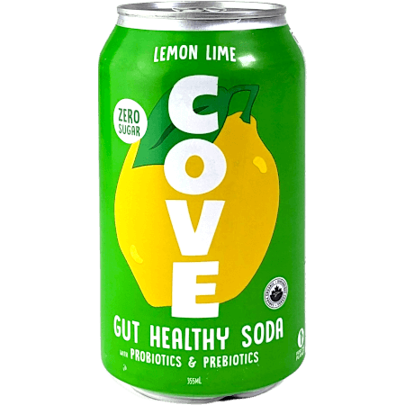 Zero Sugar Gut-Healthy Soda - Lemon Lime